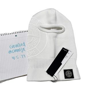 supreme stone island glow knit balaclava